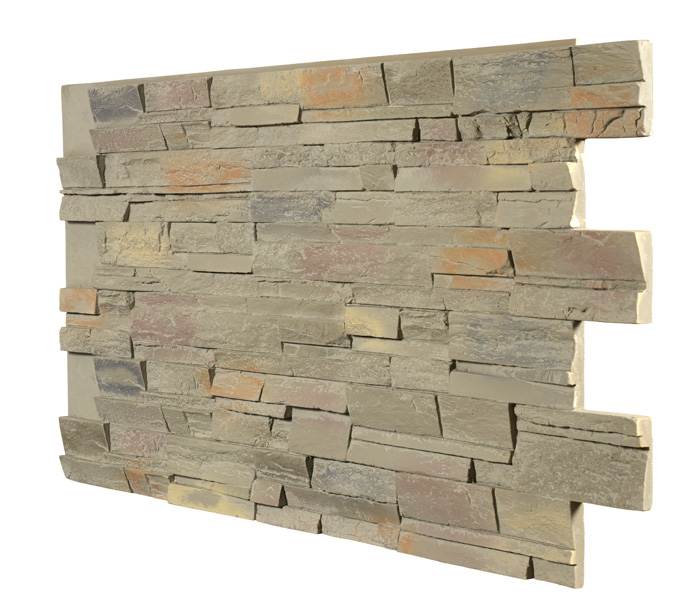Stacked Stone Dry Stack - Natural Gray